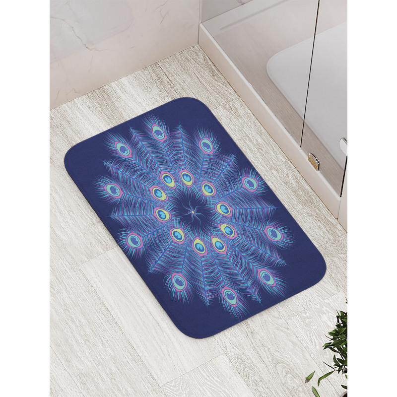 Mystical Feathers Bath Mat