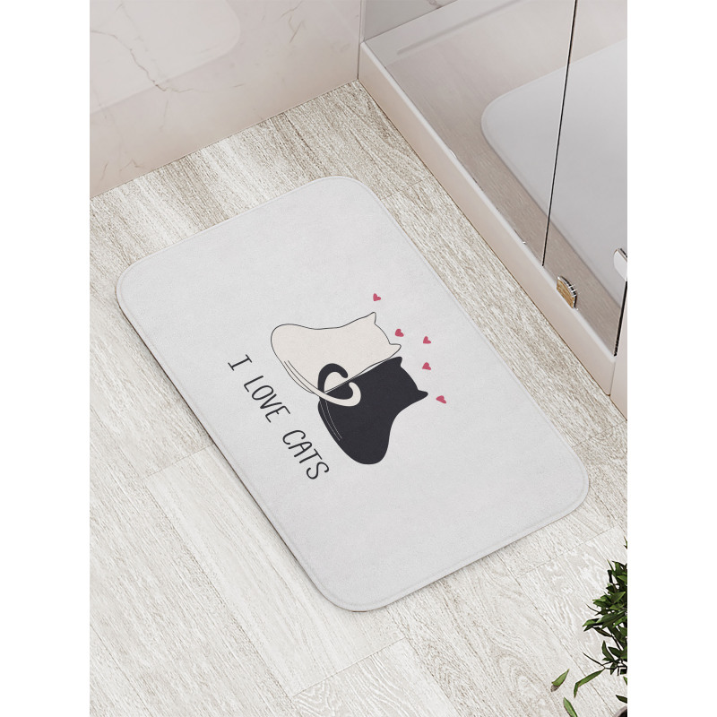 Ideal for Cat Lovers Cuddle Bath Mat