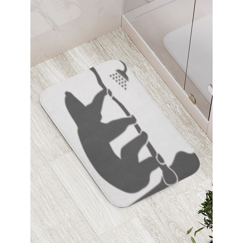 Animal Silhouette Shower Bath Mat