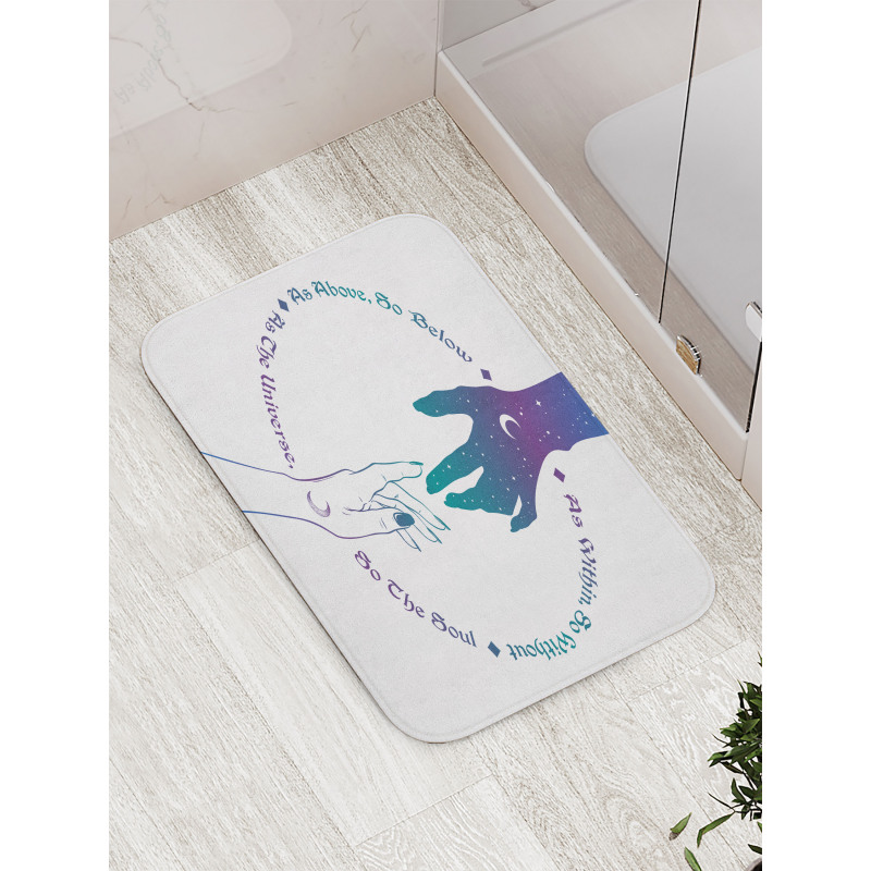 Mystical Messages Bath Mat