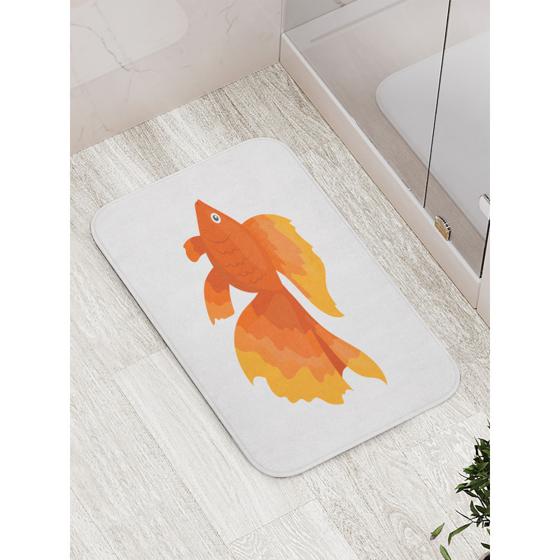 Single Aquarium Fish Bath Mat