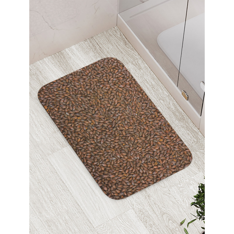 Chocolate Malt Barley Bath Mat