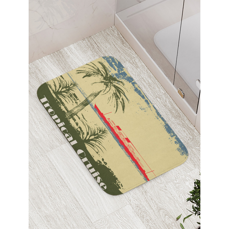 Travel Exotic Island Bath Mat