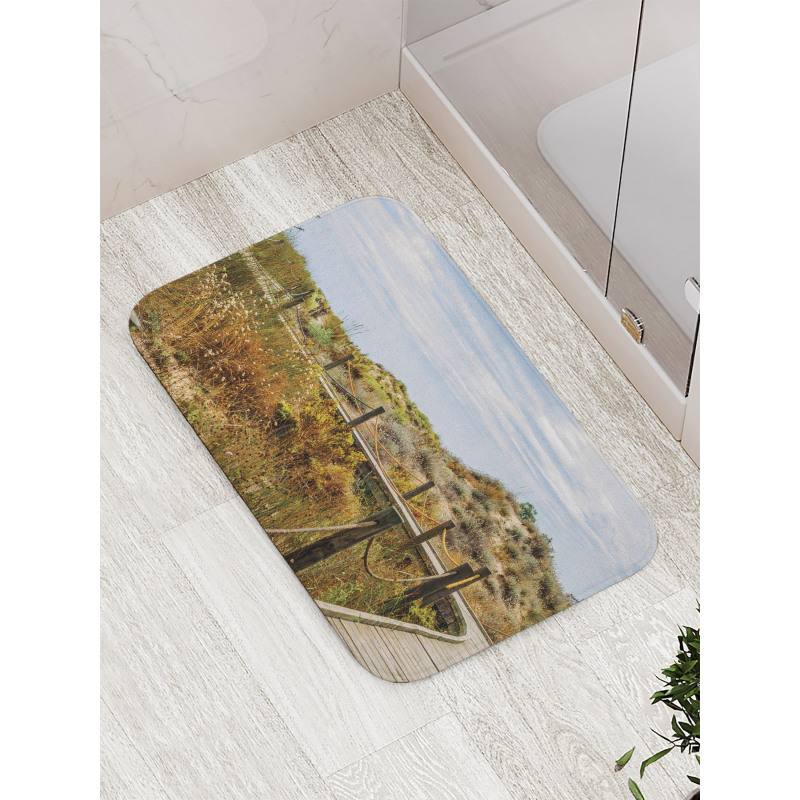 Boardwalk in Dunes Bath Mat