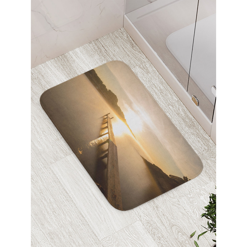 Ibiza Sunrise Spain Bath Mat