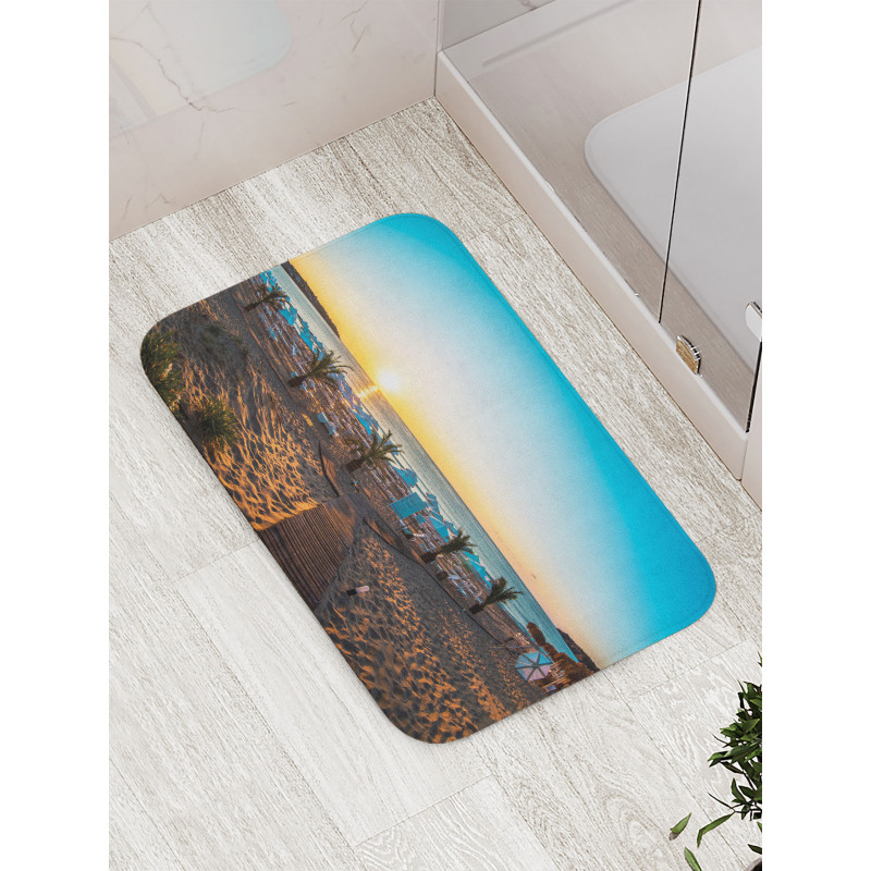 Sun Horizon Sand Dune Bath Mat