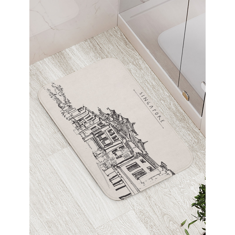 Singapore China Bath Mat