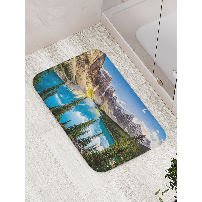 Canada Landscape Lake Photo Bath Mat