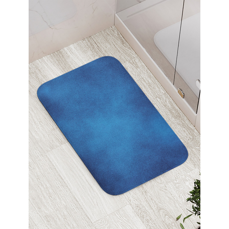 Retro Grunge Print Bath Mat