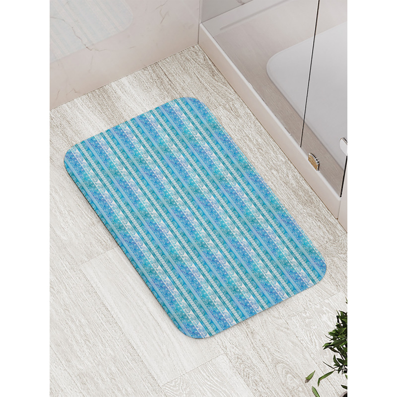 Baby Elephants and Arrows Bath Mat