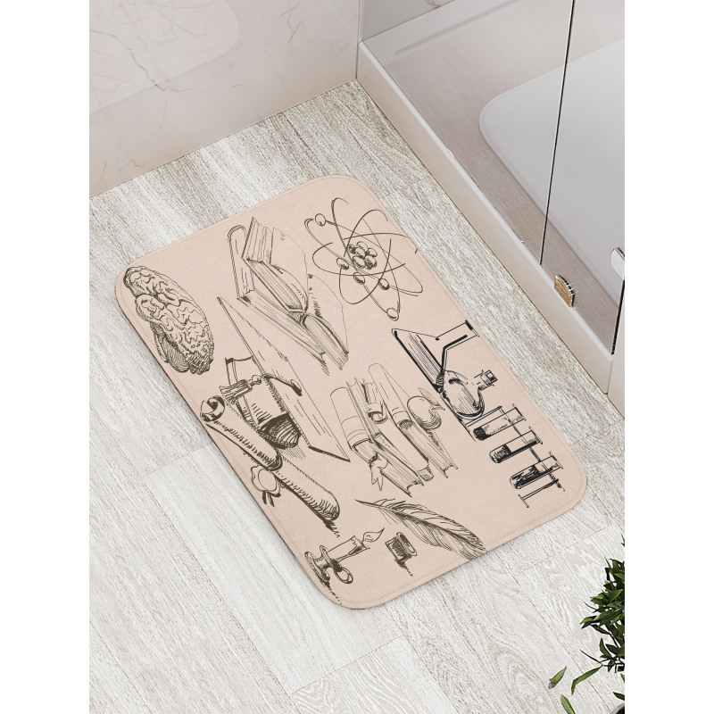 Graduate School Elements Bath Mat