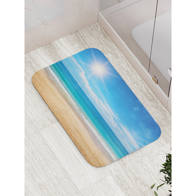 Tropical Seascape Ocean Bath Mat