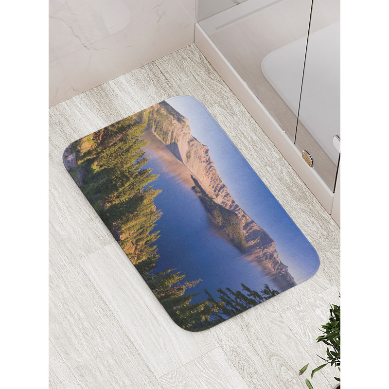 Crater Lake Volcano Bath Mat