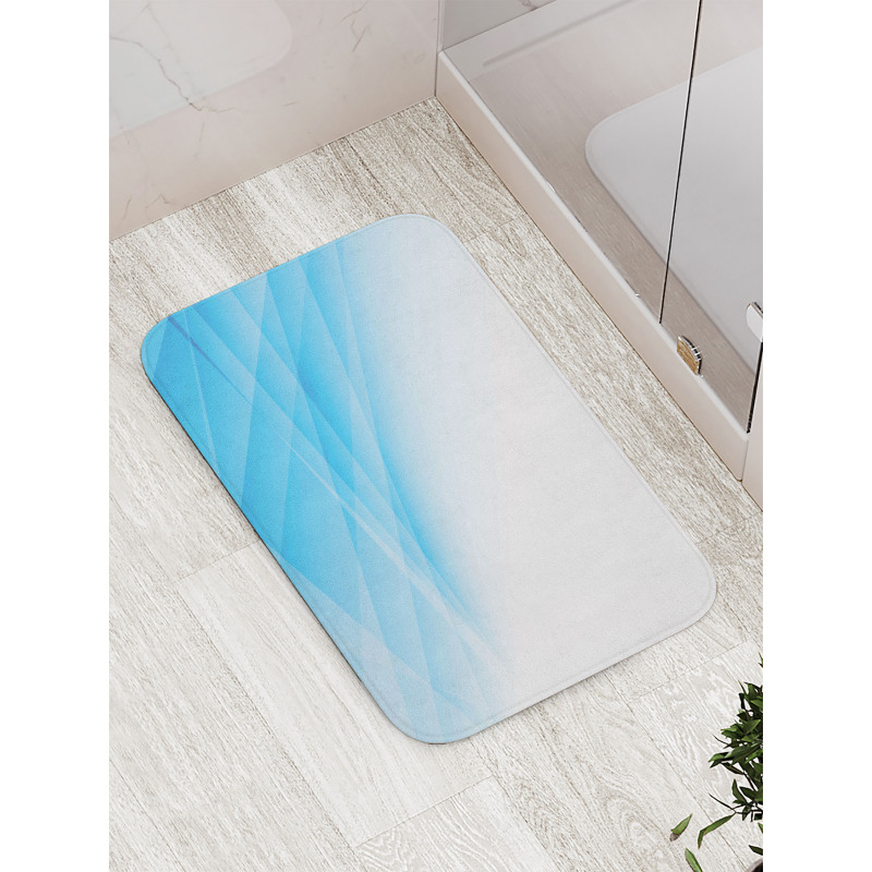 Futuristic Lines Softness Art Bath Mat