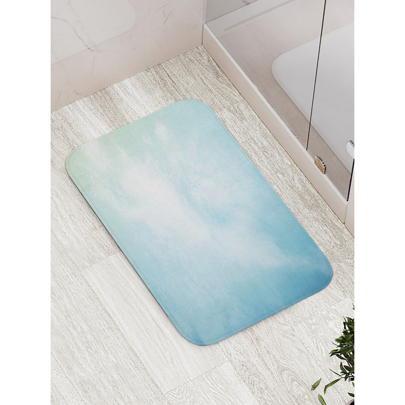 Foggy Mystical Sky Bath Mat