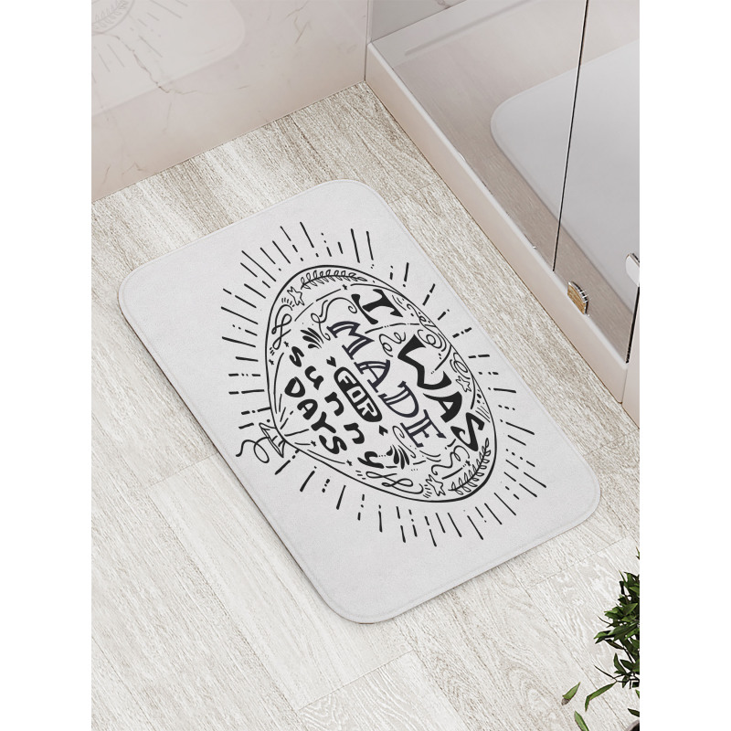 Rays Sunny Days Lover Balloon Bath Mat