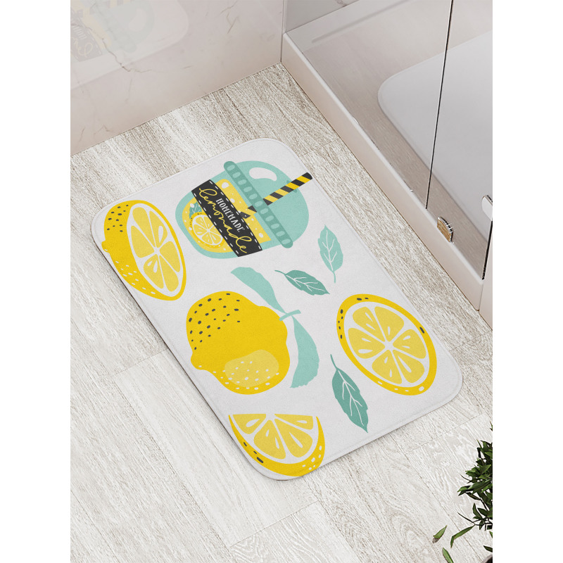 Homemade Lemonade with Pipe Bath Mat