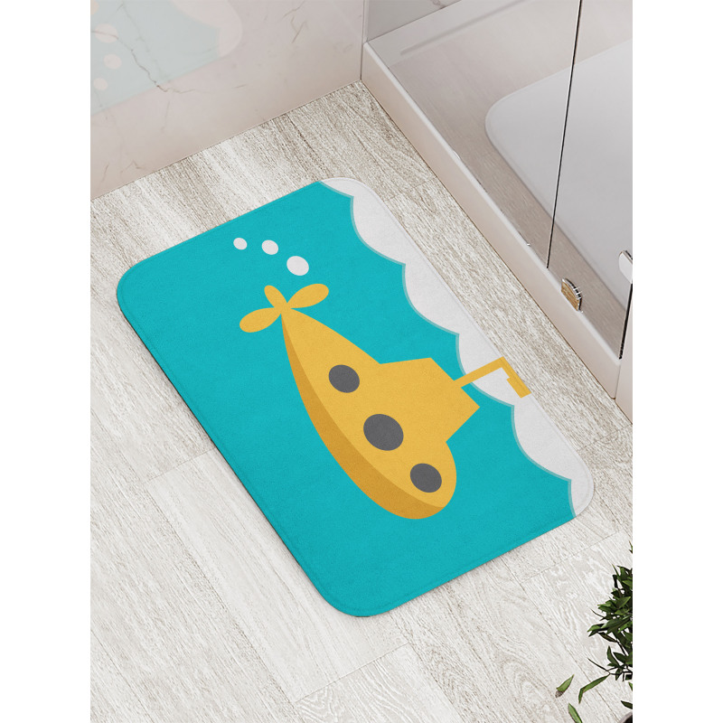 Undersea Marine Kids Bath Mat