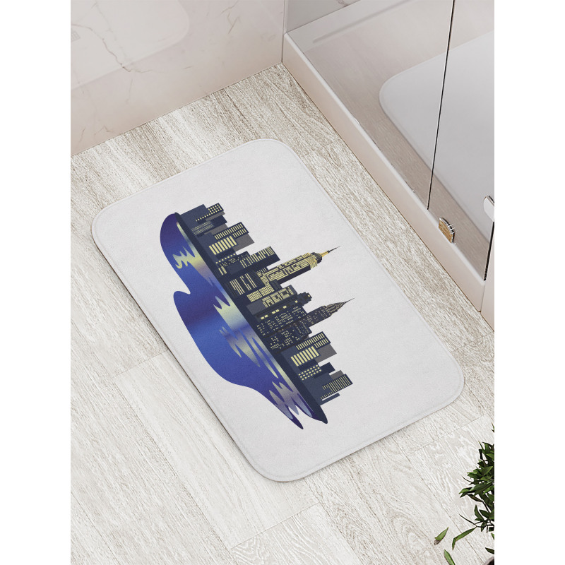 Metropolitan New York Night Bath Mat