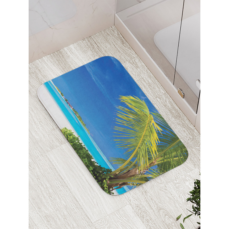 Caribbean Relaxing Tropic Bath Mat