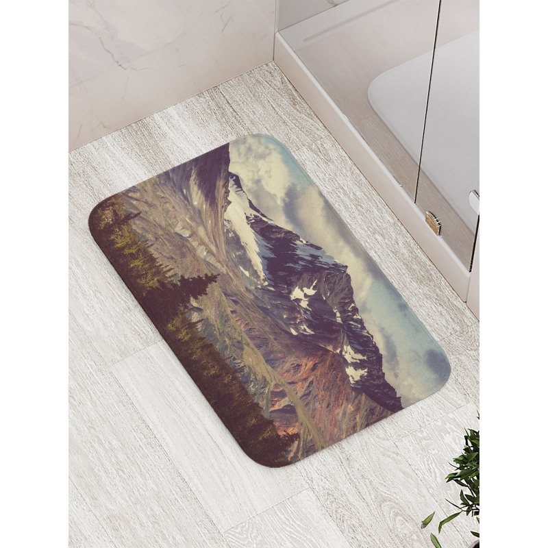 Alaska Scenery Bath Mat