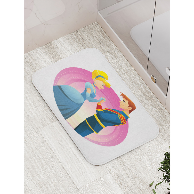 Classic Love Story Bath Mat