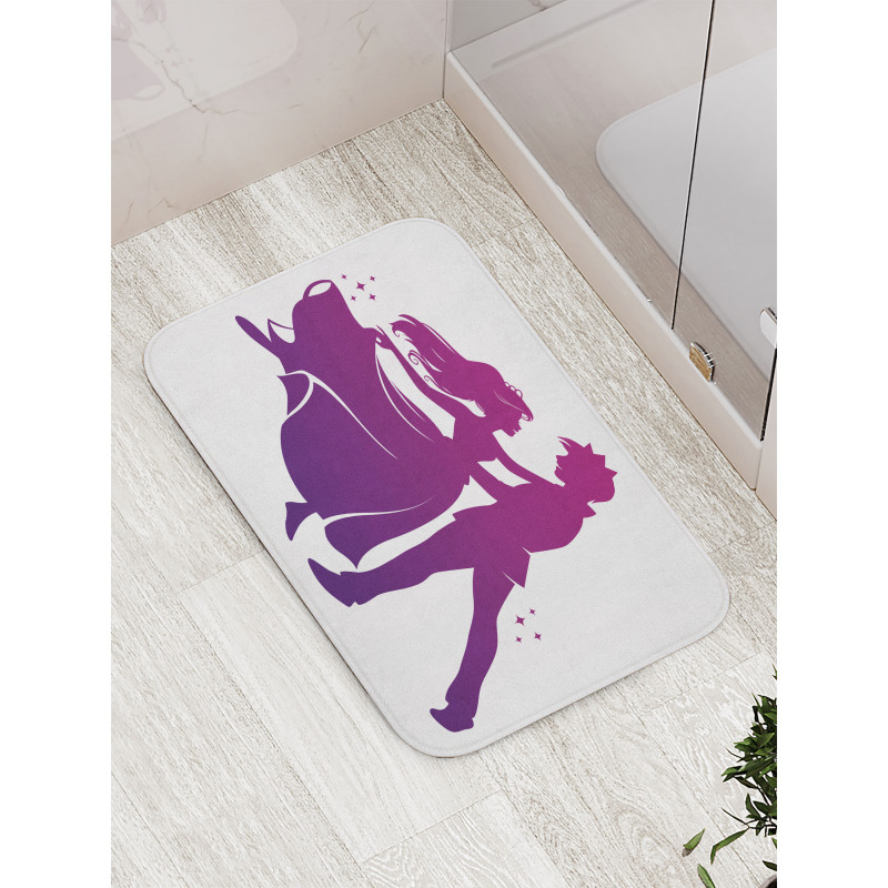 Prince and Princess Dance Bath Mat