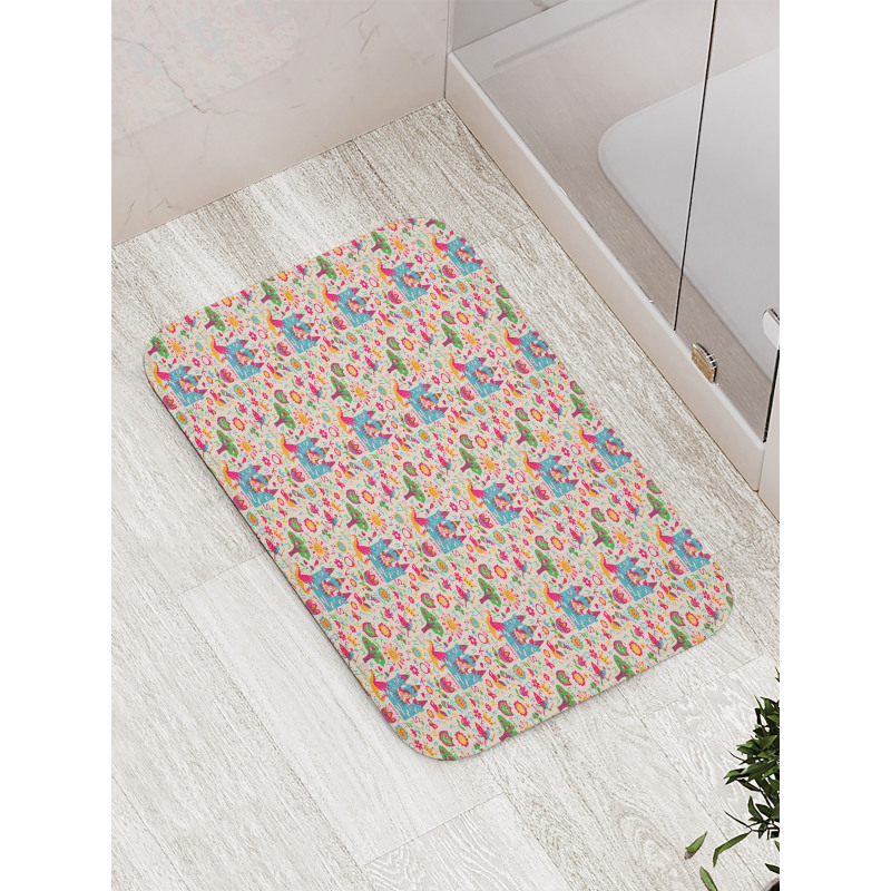 Fairytale Themed Fantasy Bath Mat