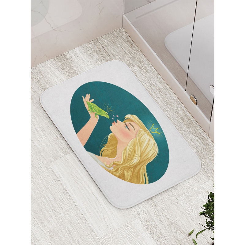 Princess and Frog Bath Mat