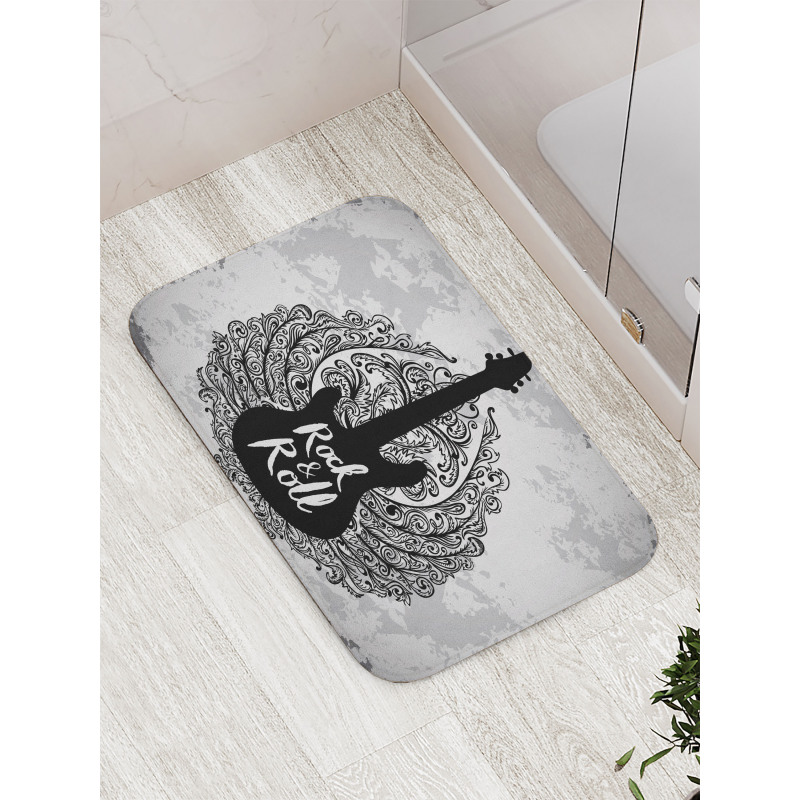 Retro Electric Guitar Bath Mat