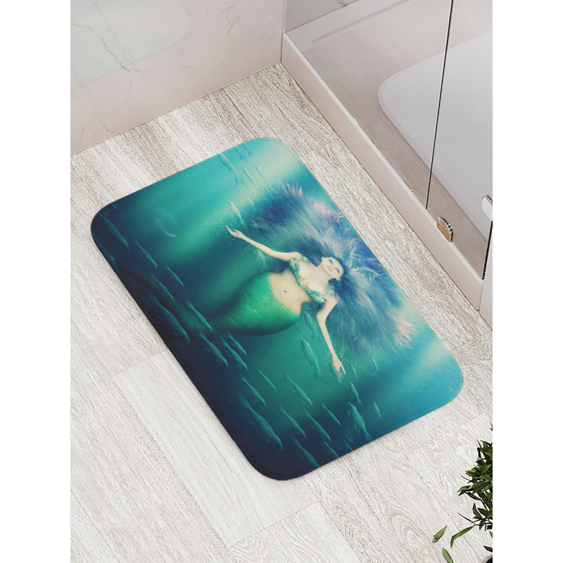 Underwater Life Bath Mat