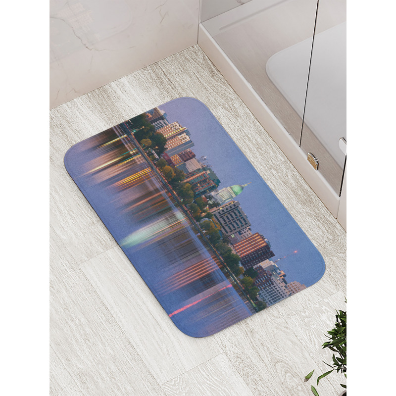 Panoramic Madison Photo Bath Mat