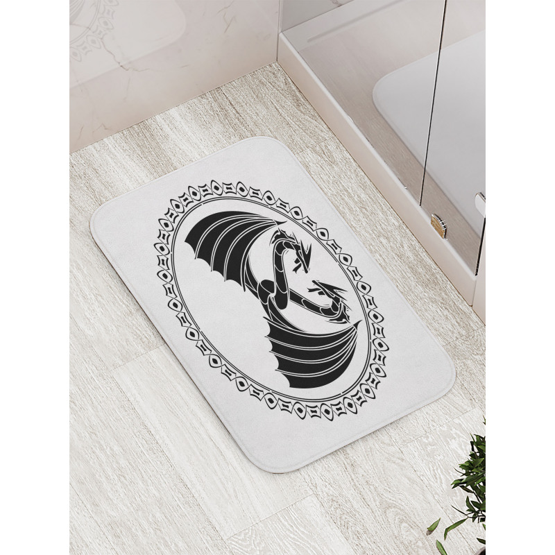 Girded Neck Creatures Bath Mat