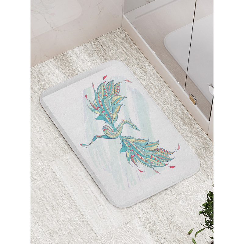 Serpent Fantasy Art Bath Mat