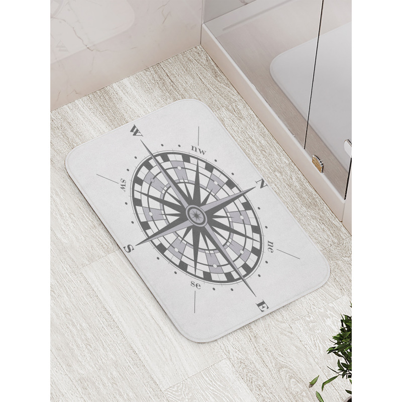 Simple Navigate Tool Arrow Bath Mat