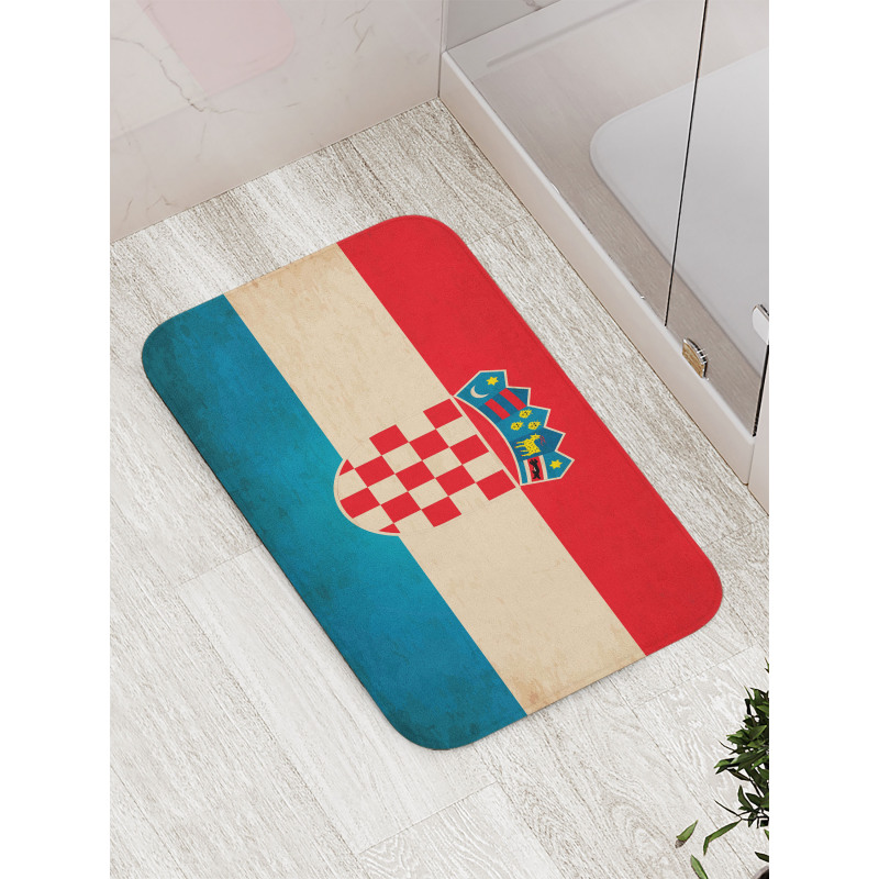 European Country Flag Art Bath Mat