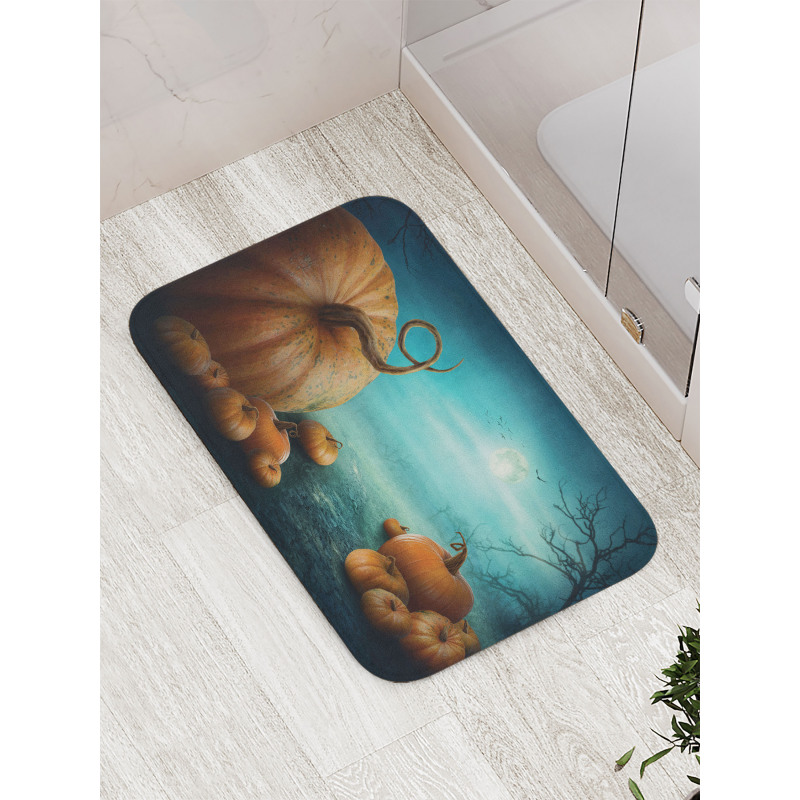 Nightmare Halloween Bath Mat