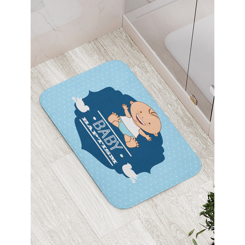 Baby Boy Bath Mat