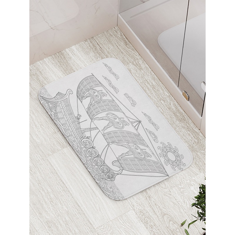 Uncolored Galley Bath Mat