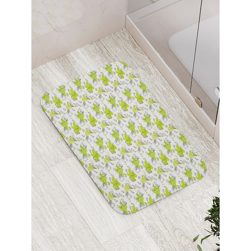 Lemon Slices Salt Shaker Bath Mat