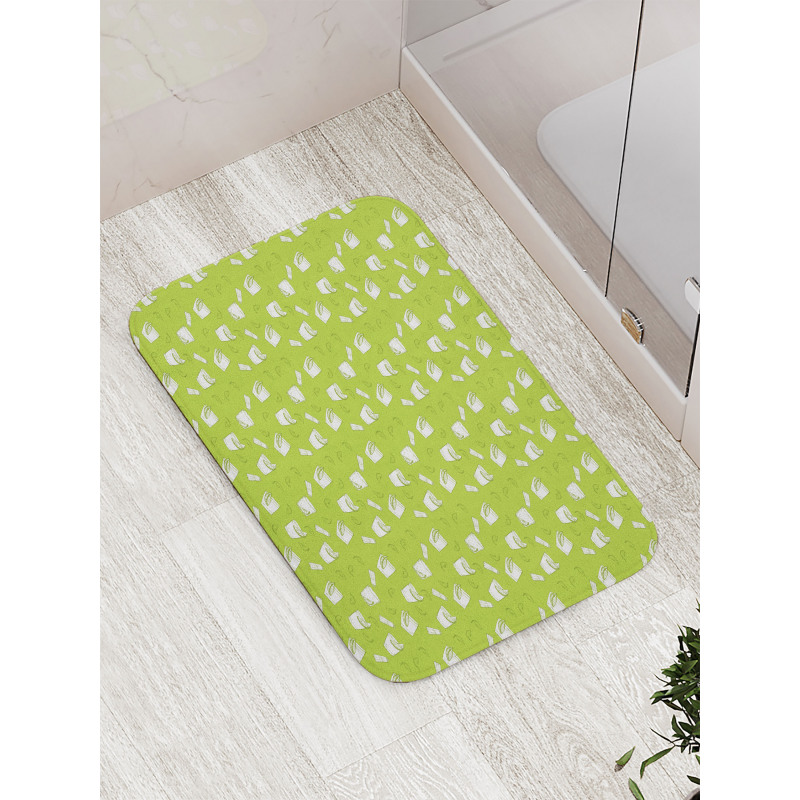 Alcohol Culture Pattern Bath Mat