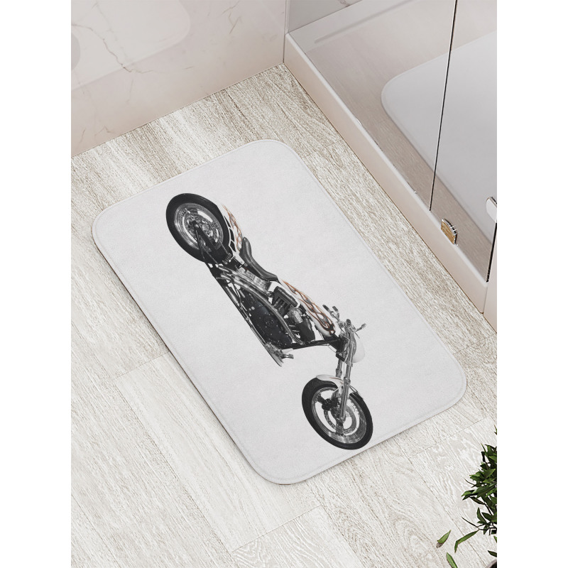 Motorbike Power Ride Bath Mat