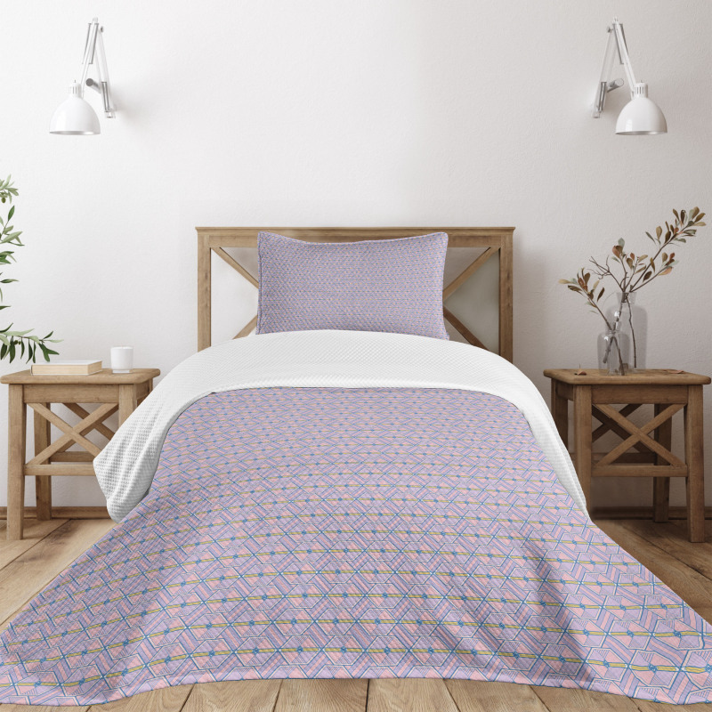 Hexagons Bedspread Set