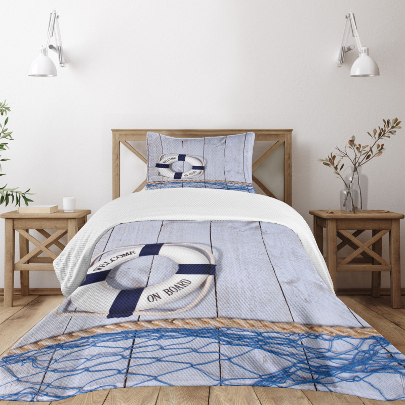 Holiday Seaman Ocean Bedspread Set