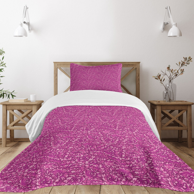 Peony Petals Bedspread Set