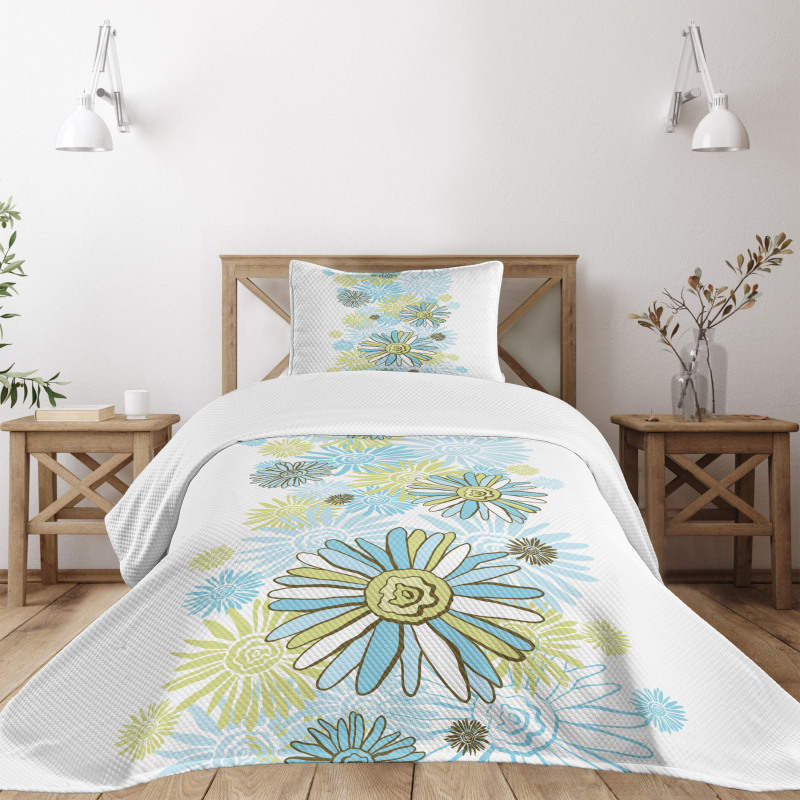 Chamomiles Wild Flower Bedspread Set