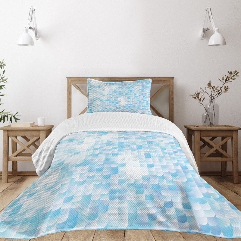 Glisten Fish Sunlight Bedspread Set