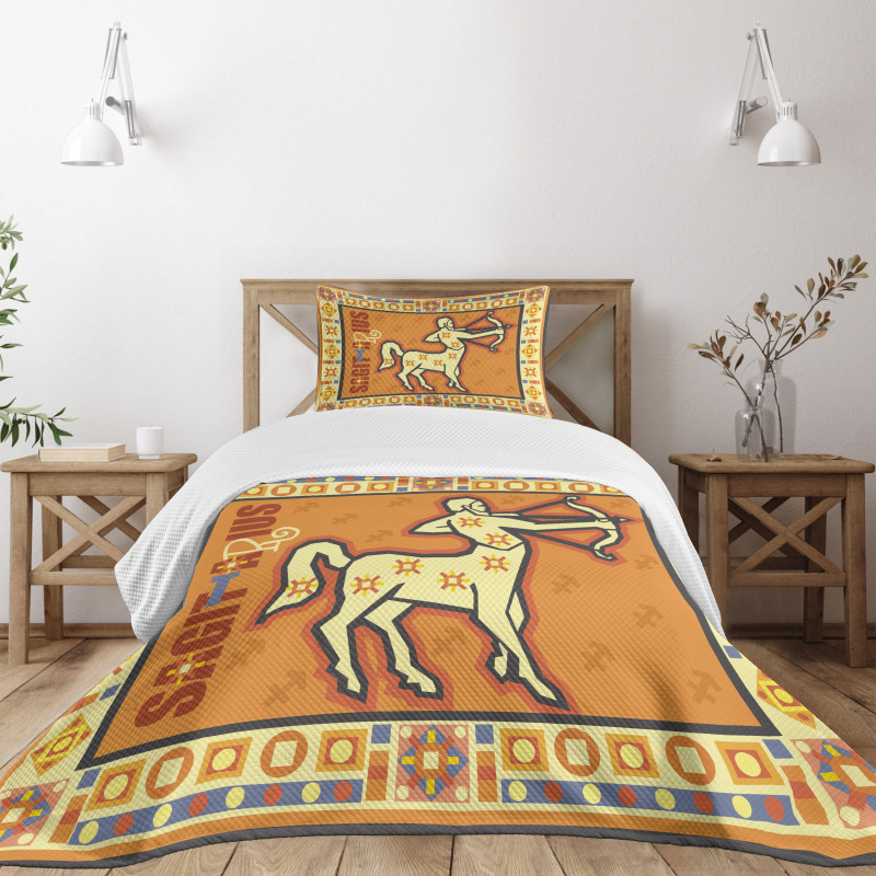 Horoscope Arrow Bedspread Set