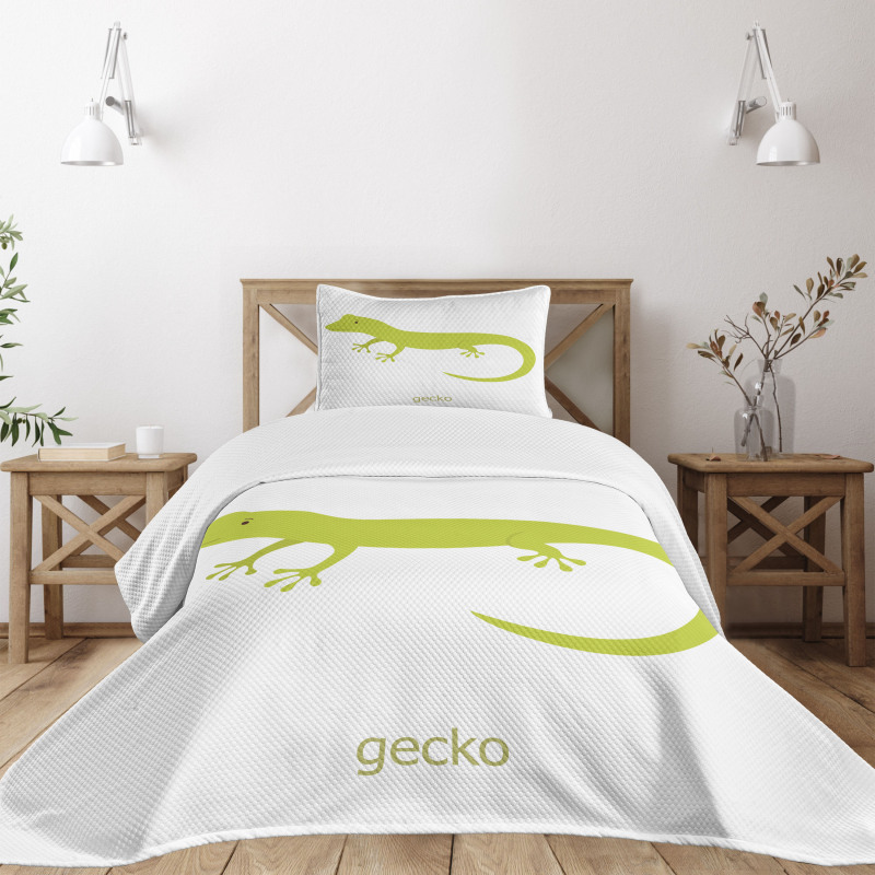 Australian Lizard Bedspread Set