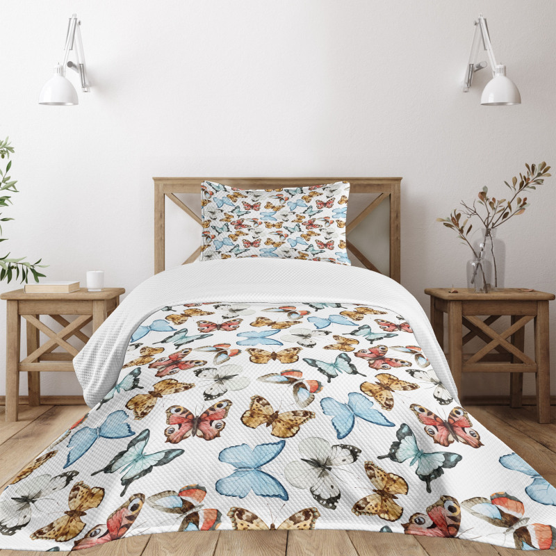Bohemian Butterflies Bedspread Set